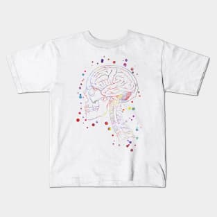 Skull and brain Kids T-Shirt